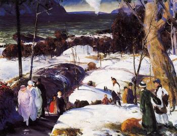 George Bellows : Easter Snow